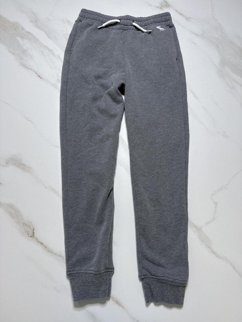 Abercrombie Kids Gray Sweatpants Jogger - Boys 13/14